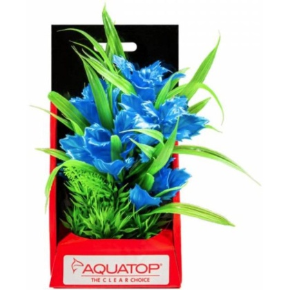 Aquatop Vibrant Passion Aquarium Plant Blue - 6\