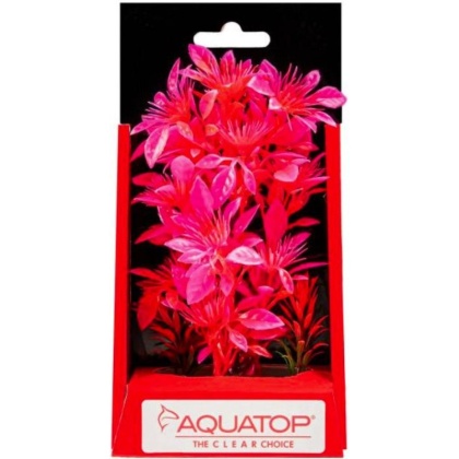 Aquatop Vibrant Garden Aquarium Plant Pink - 6