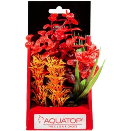 Aquatop Vibrant Wild Aquarium Plant Red - 6