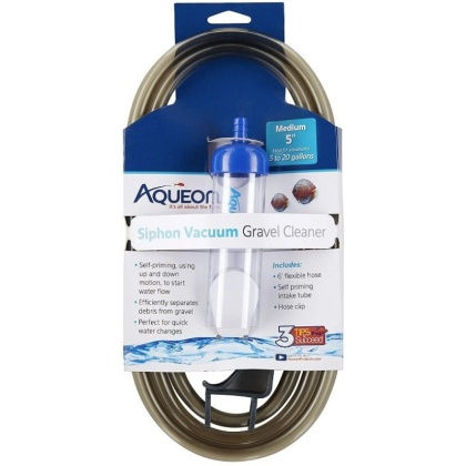 Aqueon Siphon Vacuum Gravel Cleaner - Medium - 5\