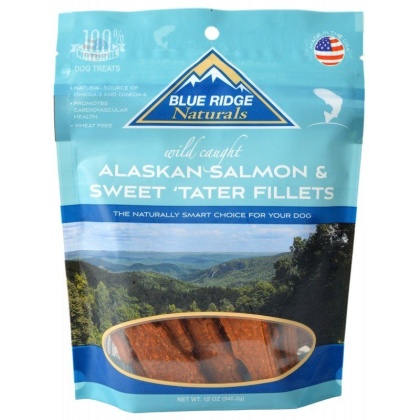 Blue Ridge Naturals Alaskan Salmon & Sweet Tater Fillets - 12 oz