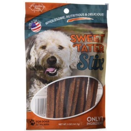 Carolina Prime Sweet Tater Stix Dog Treats - 5 oz