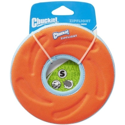 Chuckit Zipflight Amphibious Flying Ring - Assorted - Small - 1 count