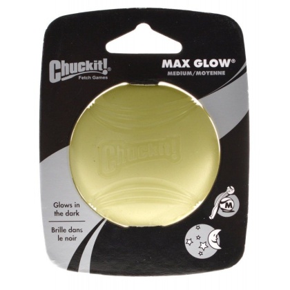Chuckit Max Glow Ball - Medium Ball - 2.25