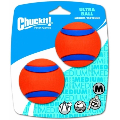 Chuckit Ultra Balls - Medium - 2 Count - (2.25\
