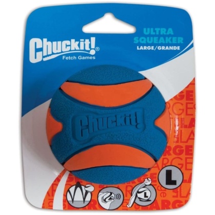 Chuckit Ultra Squeaker Ball Dog Toy - Large (3\