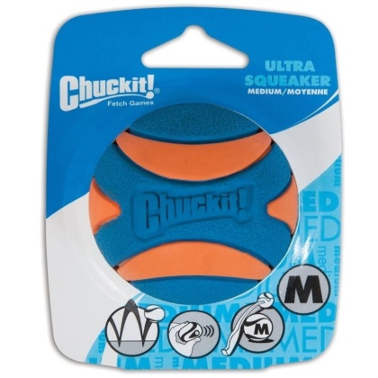 Chuckit Ultra Squeaker Ball Dog Toy - Medium (2.5\