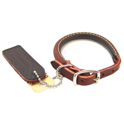 Circle T Latigo Leather Round Collar - 10