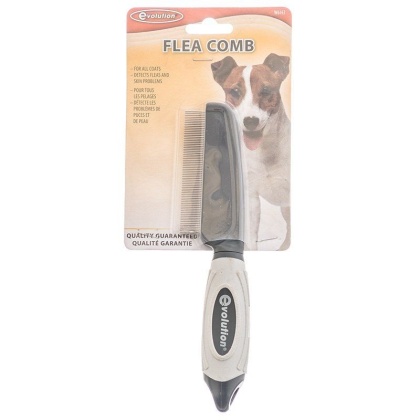 Evolution Flea Comb - For All Coats - (7.5
