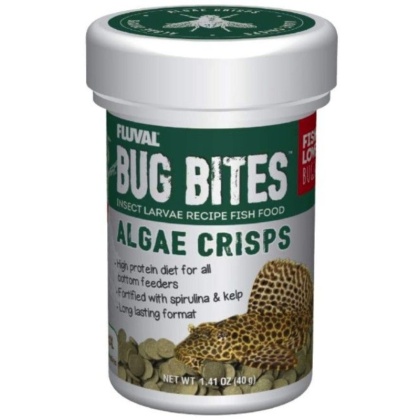 Fluval Bug Bites Algae Crisps - 1.41 oz