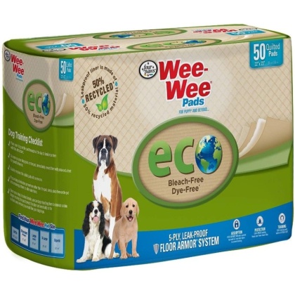 Four Paws Wee-Wee Pads - Eco - 50 Pack - (22\