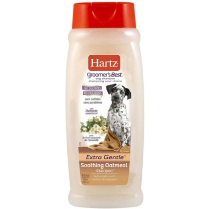 Hartz Groomer\'s Best Soothing Oatmeal Shampoo for Dogs - 18 oz