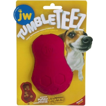 JW Pet Tumble Teez Puzzle Toy for Dogs Medium - 1 count