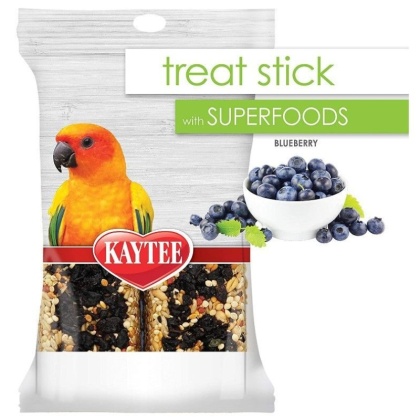 Kaytee Superfoods Avian Treat Stick - Blueberry - 5.5 oz