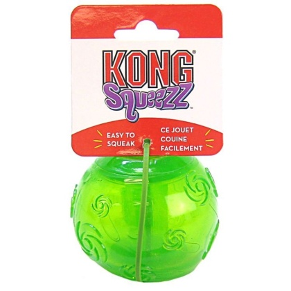 KONG Squeezz Ball Dog Toy - Assorted - Large (3\