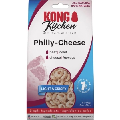 KONG Kitchen Philly Cheese Dog Treat - 4 oz