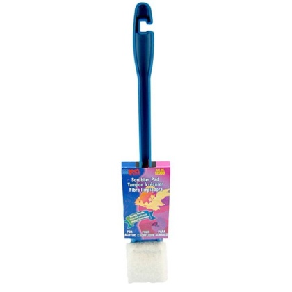 Lees Glass or Acrylic Scrubber with Long Handle - Scrubber with 11