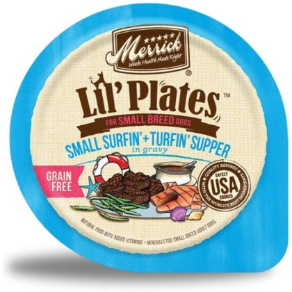 Merrick Lil Plates Grain Free Small Surfin + Turfin Supper - 3.5 oz