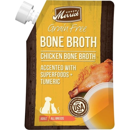 Merrick Grain Free Bone Broth Chicken Recipe - 16 oz