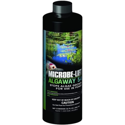 Microbe-Lift Algaway 5.4 for Ponds - 32 oz (Treats 11,356 Gallons)