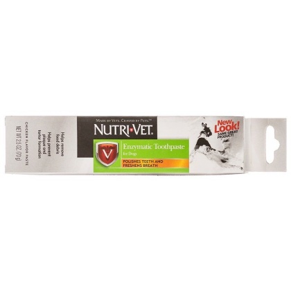 Nutri-Vet Enzymatic Toothpaste for Dogs - 2.5 oz