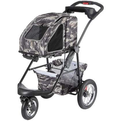 Petique 5-in-1 Pet Stroller Travel System Army Camo - 1 count
