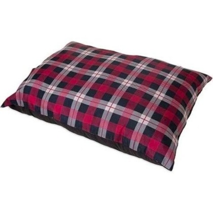Petmate Plaid Pillow Dog Bed Assorted Colors - 36\