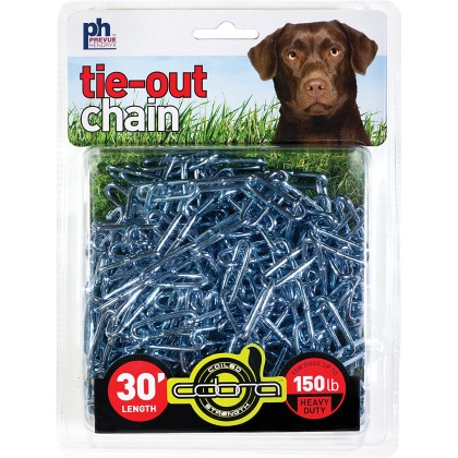 Prevue Pet Products 30 Foot Tie-out Chain Heavy Duty