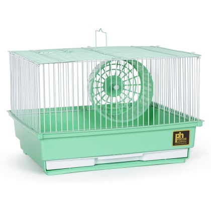 Prevue Pet Products Single-Story Hamster and Gerbil Cage - Green
