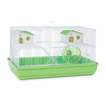 Deluxe Hamster & Gerbil Cage - Bordeaux Red
