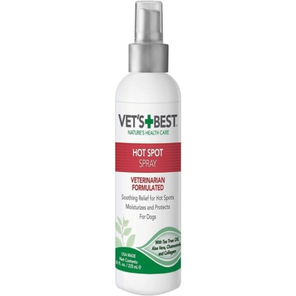 Vets Best Hot Spot Itch Relief Spray for Dogs - 8 oz