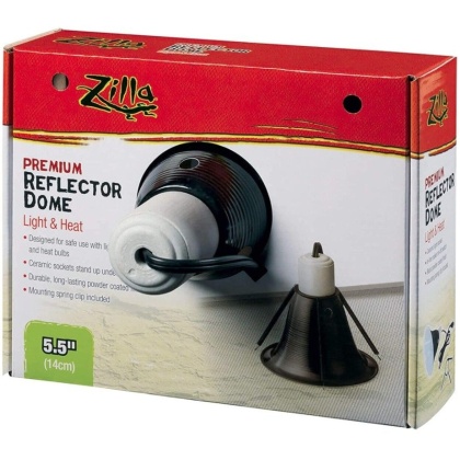 Zilla Premium Reflector Dome - Light & Heat - 5.5