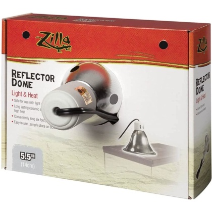 Zilla Reflector Dome with Ceramic Socket - 60 Watts (5.5