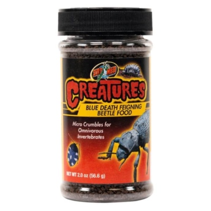 Zoo Med Creatures Blue Death Feigning Beetle Food - 2 oz
