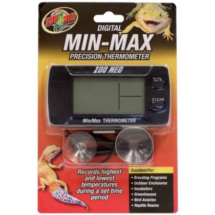 Zoo Med Digital Min-Max Precision Thermometer - 1 count