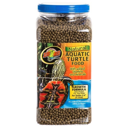 Zoo Med Natural Aquatic Turtle Food (Pellets) - 54 oz