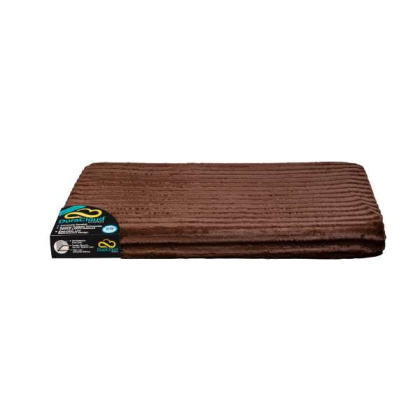 Brown - DuraCloud Orthopedic Pet Bed and Crate Pad - X-Small