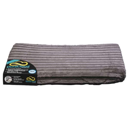 Charcoal - DuraCloud Orthopedic Pet Bed and Crate Pad - X-Small