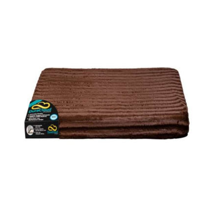 Brown - DuraCloud Orthopedic Pet Bed and Crate Pad - Medium