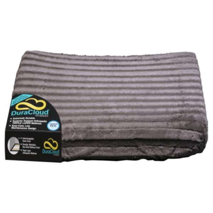 Charcoal - DuraCloud Orthopedic Pet Bed and Crate Pad - Medium