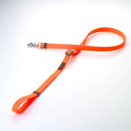 Orange - Boss Adjustable Leash - 3/4\