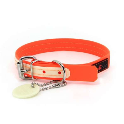 Orange - Play Glow Collar - 3/4\