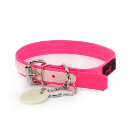 Pink - Play Glow Collar - 3/4\