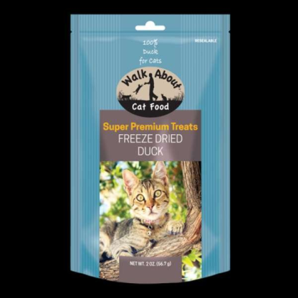 Duck - Walk About Cat Freeze Dried