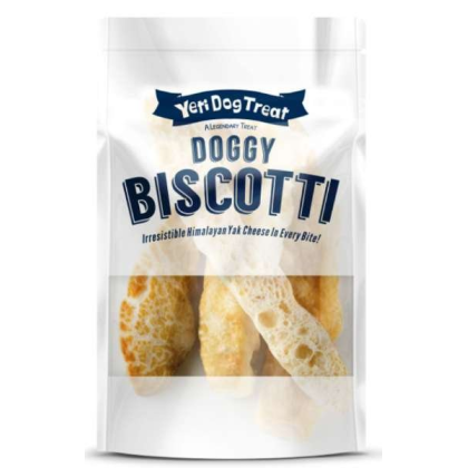 Yellow/White  - Yeti Dog Biscotti - 2 oz