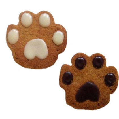 Peanut Butter Dog Paws Dog Treats - 8 treats