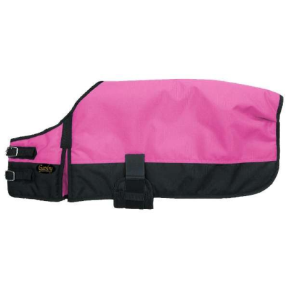 Hot Pink / Black - Gatsby 600D Ripstop Waterproof Dog Blanket - Large