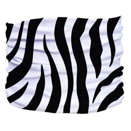 White,Black - Zebra Pup Scruff - Small