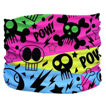 Multi - Graffiti Pup Scruff - 2XL