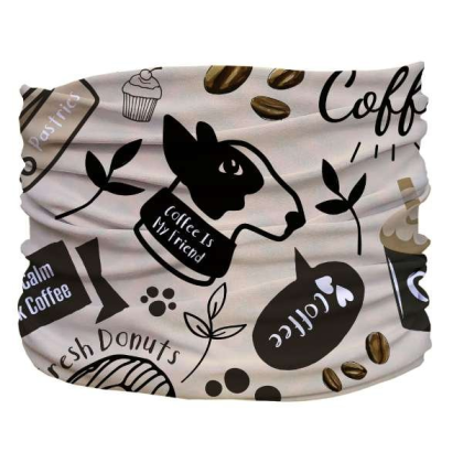 Beige - Caffeinated Canine Pup Scruff - 3XL